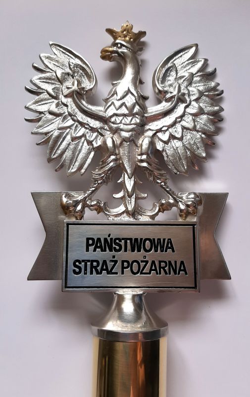 glowica sztandaru straz pozarna nowy wzor